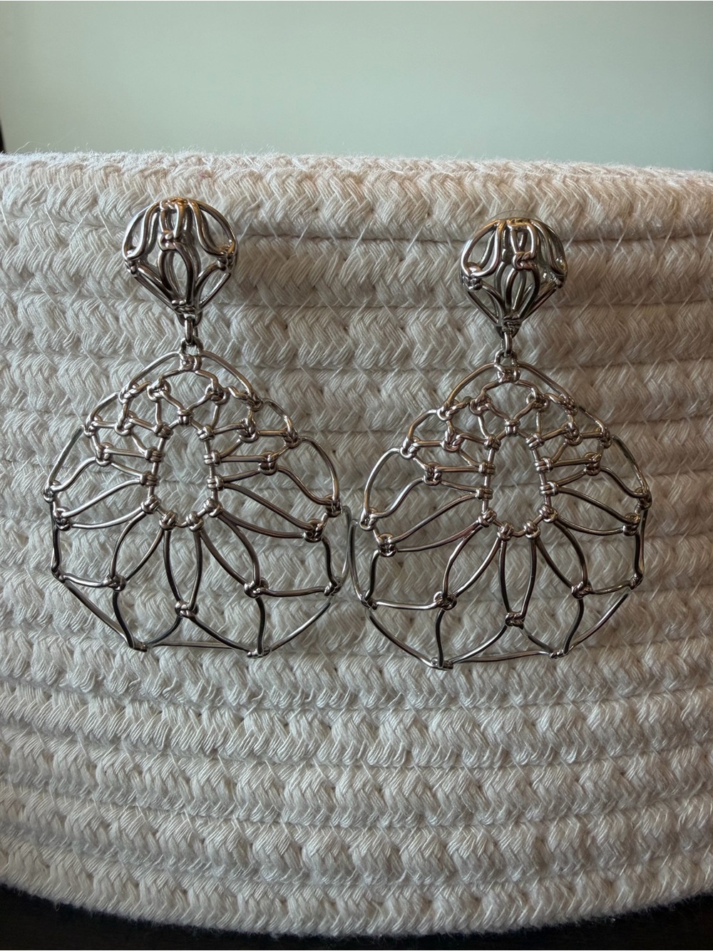 Kendra Scott Hallie Silver Earrings